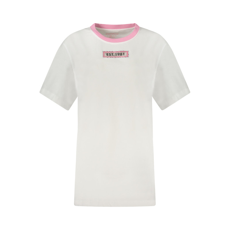 GUESS JEANS SHORT SLEEVE T-SHIRT WOMEN WHITE