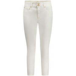 GUESS JEANS WOMEN'S WHITE DENIM JEANS
