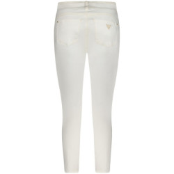 GUESS JEANS JEANS DENIM FEMME BLANC