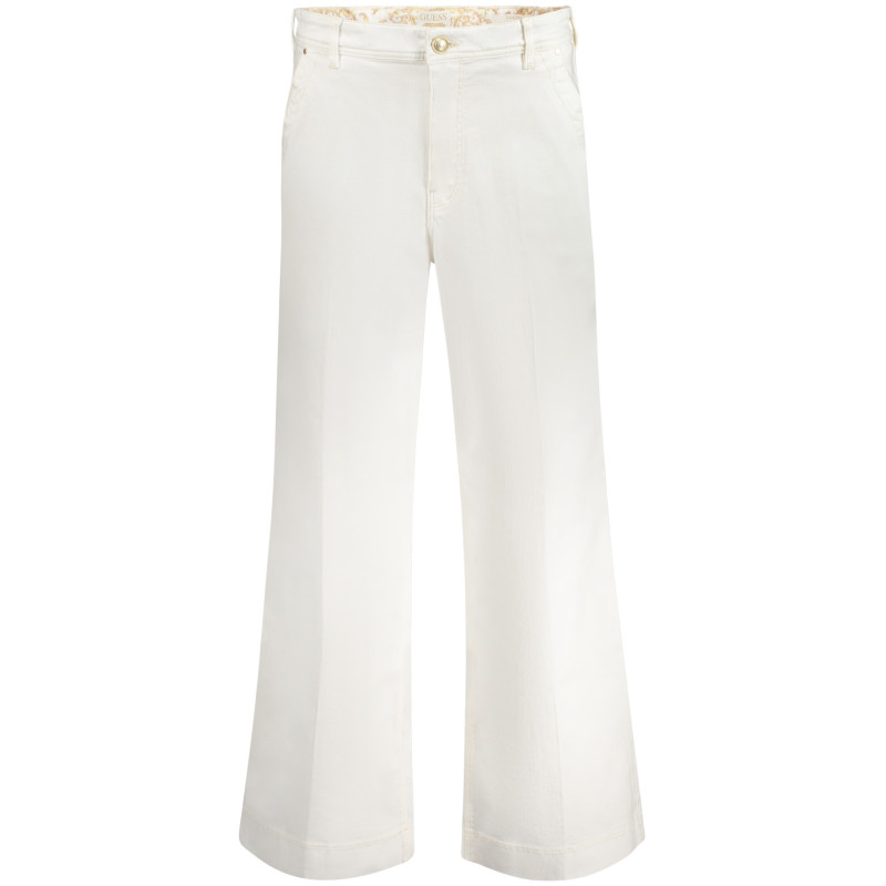 GUESS JEANS JEANS DENIM FEMME BLANC