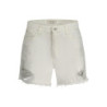 GUESS JEANS JEANS COURT FEMME BLANC