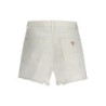 GUESS JEANS WOMEN'S SHORT JEANS WHITE