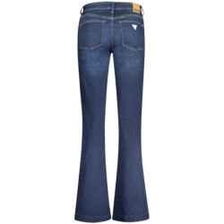 GUESS JEANS WOMEN'S DENIM JEANS BLUE