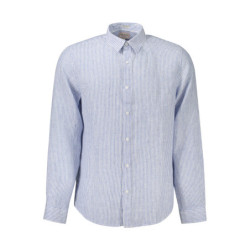 GUESS JEANS LONG SLEEVE SHIRT MEN BLUE