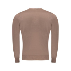 CAVALLI CLASS MEN'S BROWN SWEATER