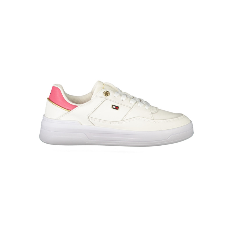 CHAUSSURES DE SPORT POUR FEMMES TOMMY HILFIGER BLANCHES