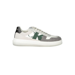 CHAUSSURES DE SPORT POUR HOMMES CALVIN KLEIN BLANCHES