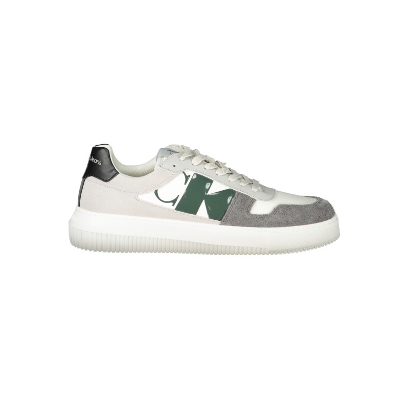 CHAUSSURES DE SPORT POUR HOMMES CALVIN KLEIN BLANCHES