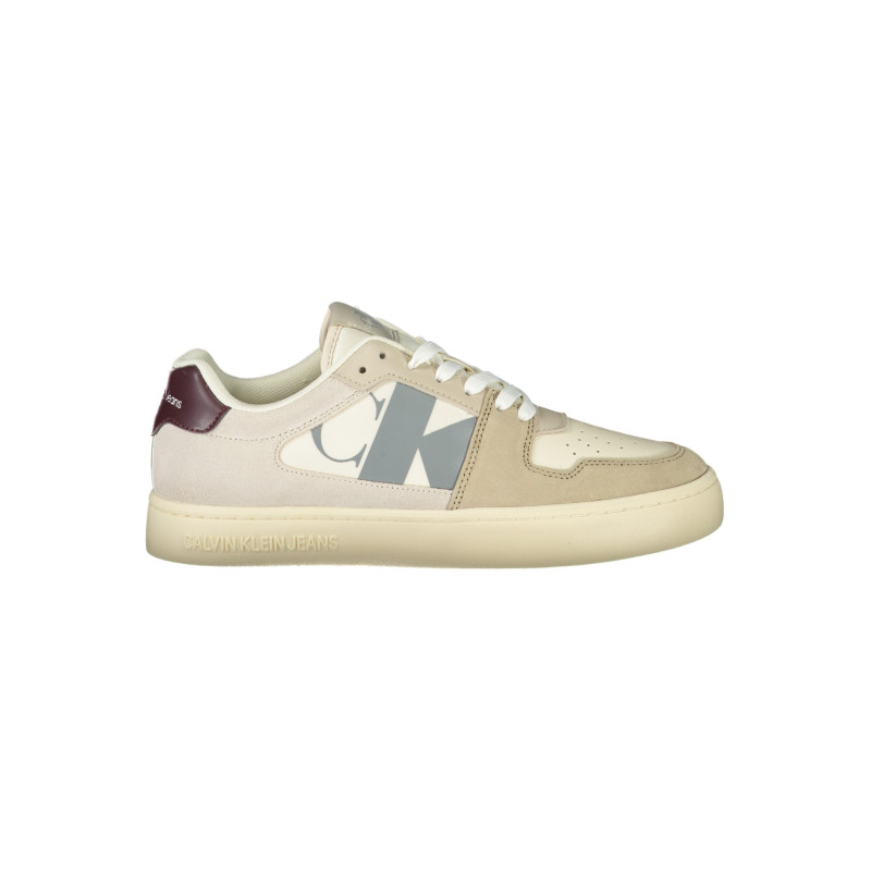 CHAUSSURES DE SPORT POUR HOMMES CALVIN KLEIN BEIGE