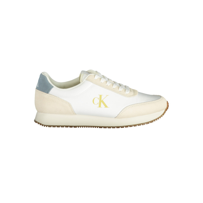 CHAUSSURES DE SPORT POUR HOMMES CALVIN KLEIN BLANCHES