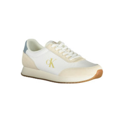 CHAUSSURES DE SPORT POUR HOMMES CALVIN KLEIN BLANCHES