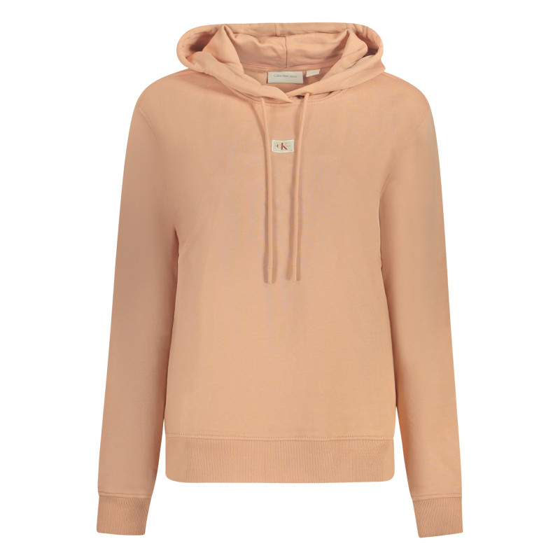 SWEAT-SHIRT CALVIN KLEIN SANS ZIP FEMME ROSE