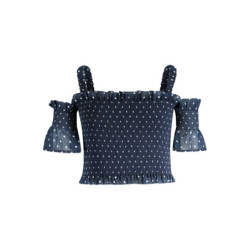 GUESS JEANS HAUT FILLE BLEU