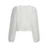 GUESS JEANS LONG SLEEVE SHIRT WOMEN WHITE