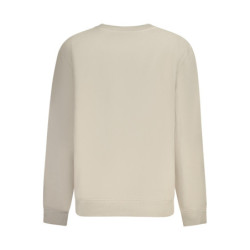 SWEAT-SHIRT CALVIN KLEIN SANS ZIP FEMME BEIGE