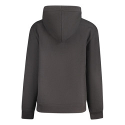 SWEAT-SHIRT CALVIN KLEIN SANS ZIP FEMME NOIR