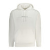 CALVIN KLEIN MEN'S ZIP-UP SWEATSHIRT WHITE