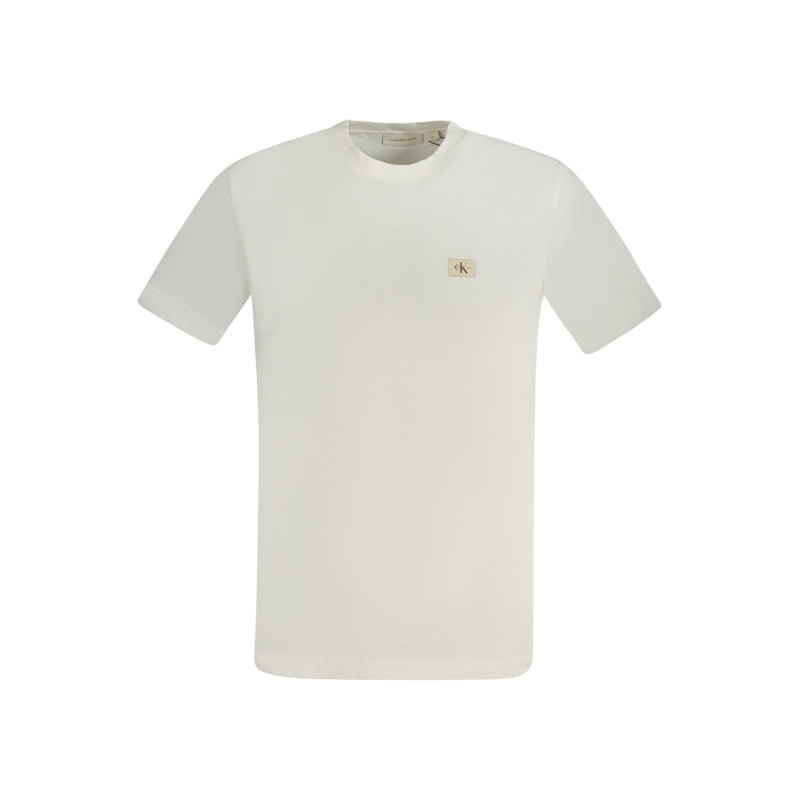 T-SHIRT À MANCHES COURTES POUR HOMMES CALVIN KLEIN BLANC