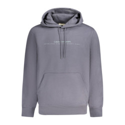 SWEAT-SHIRT CALVIN KLEIN SANS ZIP HOMME BLEU