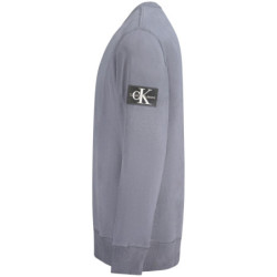 SWEAT-SHIRT CALVIN KLEIN SANS ZIP HOMME BLEU