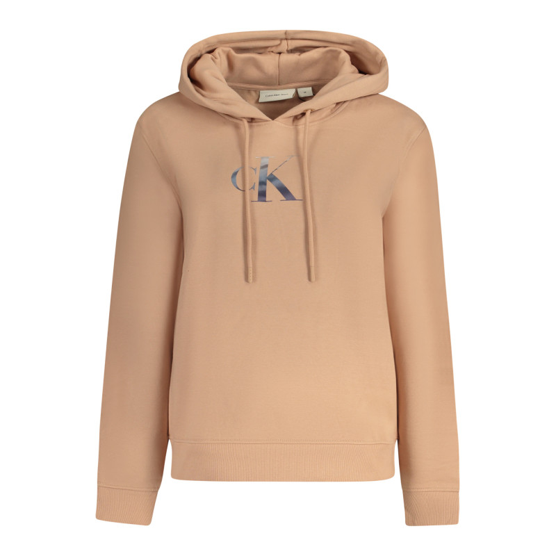 SWEAT-SHIRT CALVIN KLEIN SANS ZIP FEMME ROSE