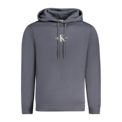 SWEAT-SHIRT CALVIN KLEIN SANS ZIP HOMME BLEU