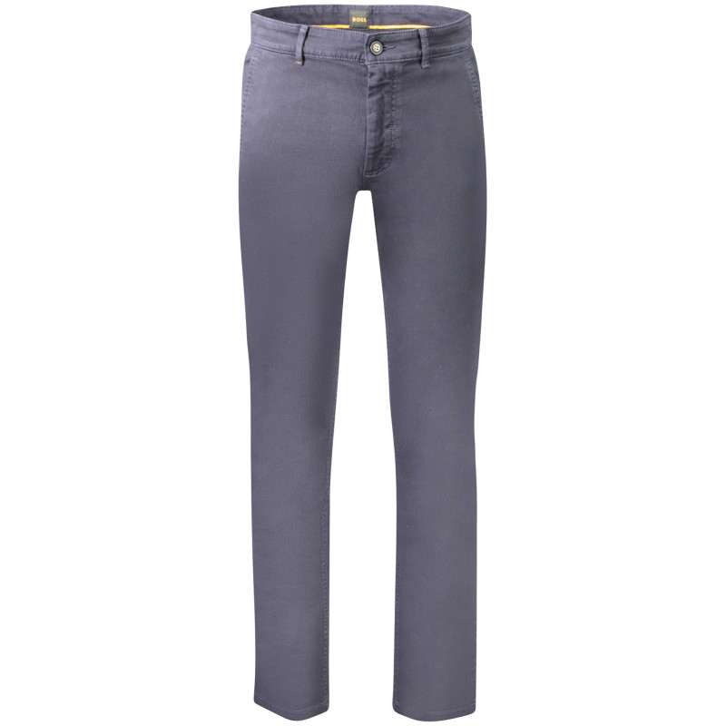 HUGO BOSS MEN'S BLUE TROUSERS