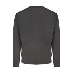 HUGO BOSS MEN'S BLACK ZIP-UP SWEATSHIRT