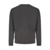 HUGO BOSS MEN'S BLACK ZIP-UP SWEATSHIRT