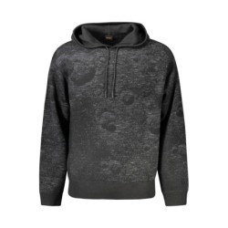 PULL NOIR POUR HOMMES HUGO BOSS