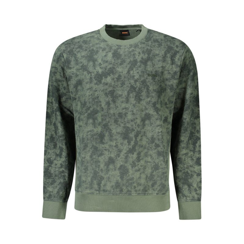 SWEAT-SHIRT HUGO BOSS SANS ZIP HOMME VERT