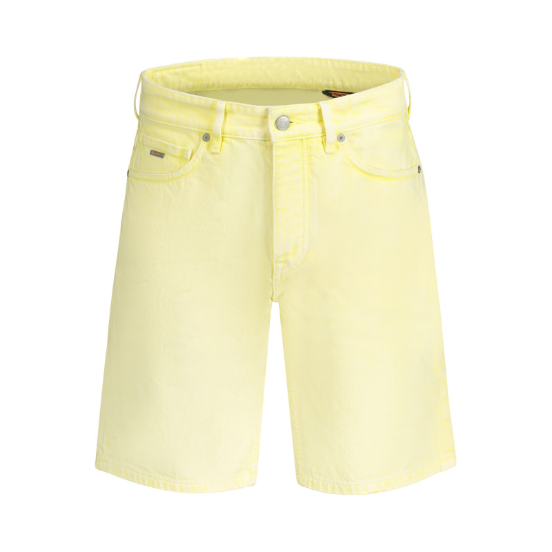 HUGO BOSS JEANS SHORT MEN YELLOW