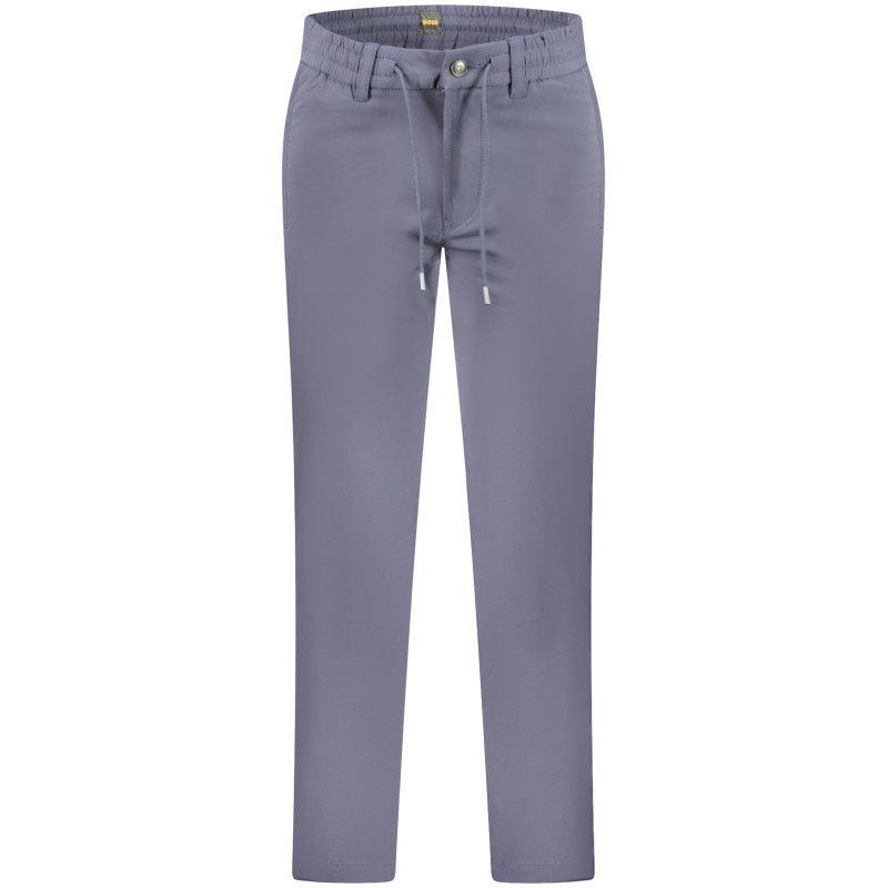 HUGO BOSS MEN'S BLUE TROUSERS