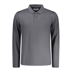 POLO MANCHES LONGUES GUESS JEANS HOMME NOIR
