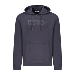 SWEAT-SHIRT GUESS JEANS SANS ZIP HOMME BLEU