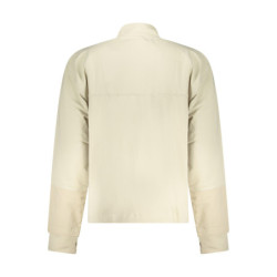 GUESS JEANS MEN'S ZIP-UP SWEATSHIRT BEIGE
