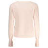 GUESS JEANS WOMEN'S PINK SWEATER