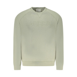 SWEAT-SHIRT GUESS JEANS SANS ZIP HOMME VERT