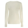 GUESS JEANS WOMEN'S WHITE SWEATER
