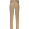 GUESS JEANS MEN'S TROUSERS BROWN