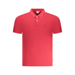 POLO À MANCHES COURTES POUR HOMMES PEPE JEANS ROUGE