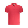 PEPE JEANS MEN'S SHORT SLEEVE POLO SHIRT RED