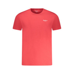 PEPE JEANS MEN'S SHORT SLEEVE T-SHIRT RED