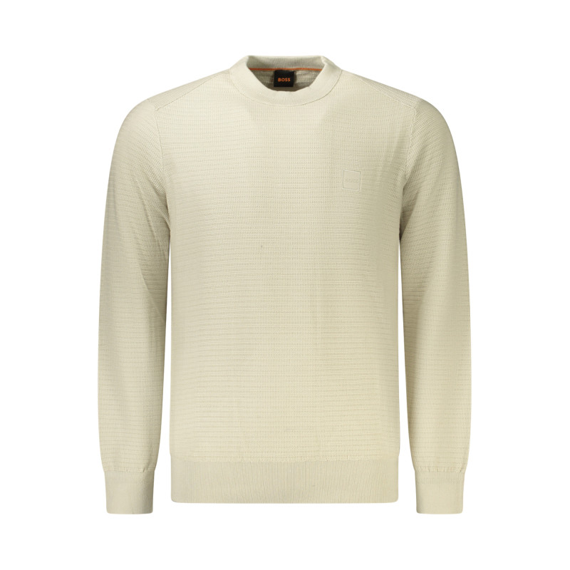 PULL POUR HOMMES BOSS BEIGE