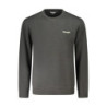 WRANGLER MEN'S BLACK ZIP-UP SWEATSHIRT