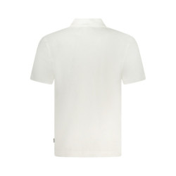 POLO WRANGLER MANCHES COURTES HOMME BLANC
