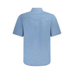 CHEMISE À MANCHES COURTES WRANGLER HOMME BLEU