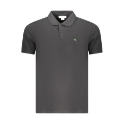 CALVIN KLEIN MEN'S SHORT SLEEVE POLO BLACK