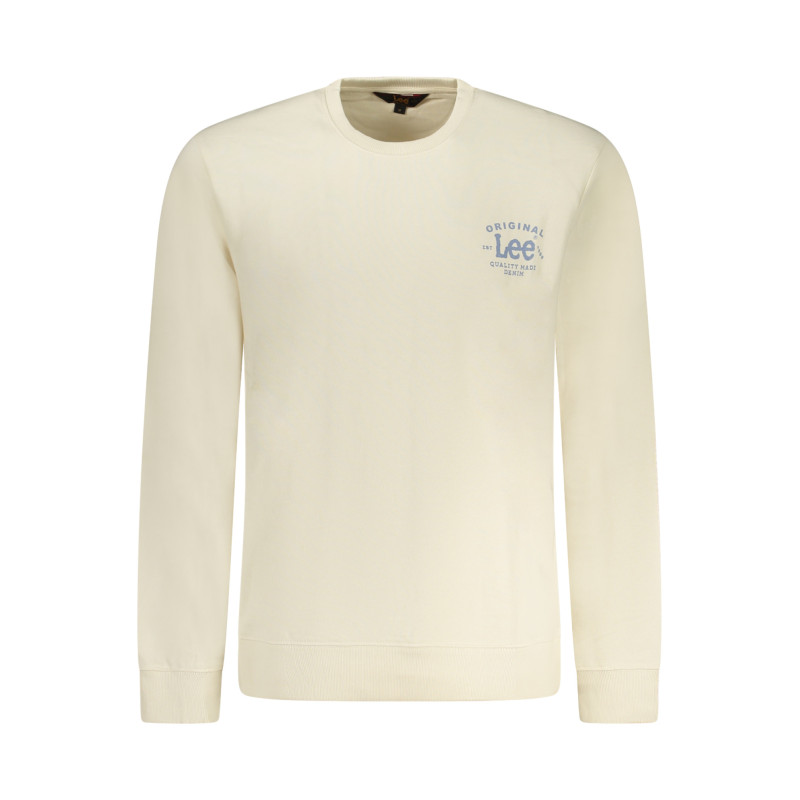 SWEAT-SHIRT ZIPPÉ POUR HOMMES LEE BEIGE