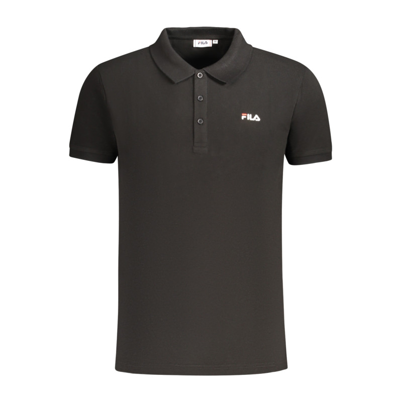 FILA POLO SHORT SLEEVE MEN BLACK